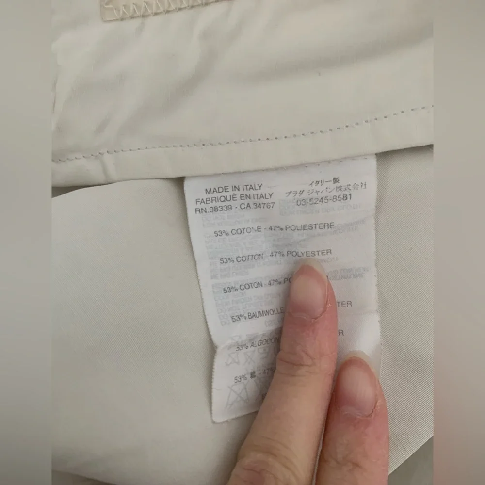 Prada all seasons light grey beige trench coat - Picture 6 of 9